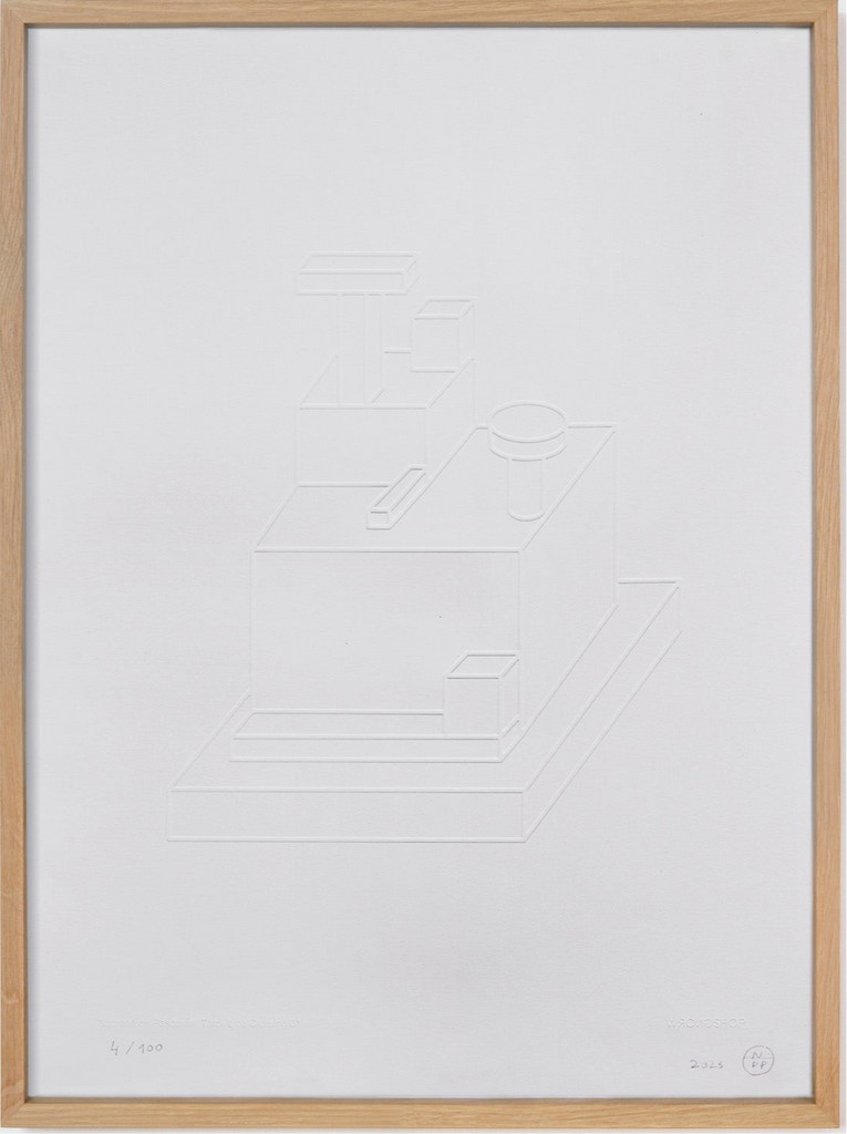 Thick Line Drawing 1 – Edition Nathalie Du Pasquier