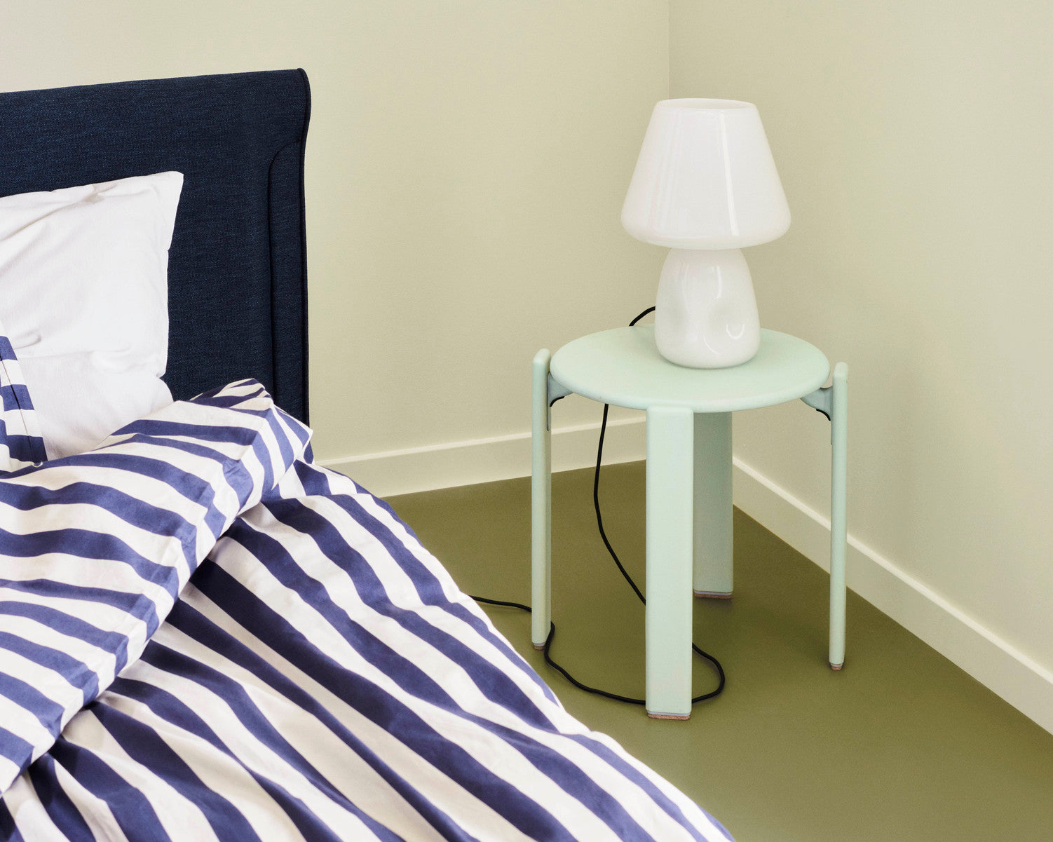 Tamoto Bed - Anthracite Powder Coated Steel Frame HAY