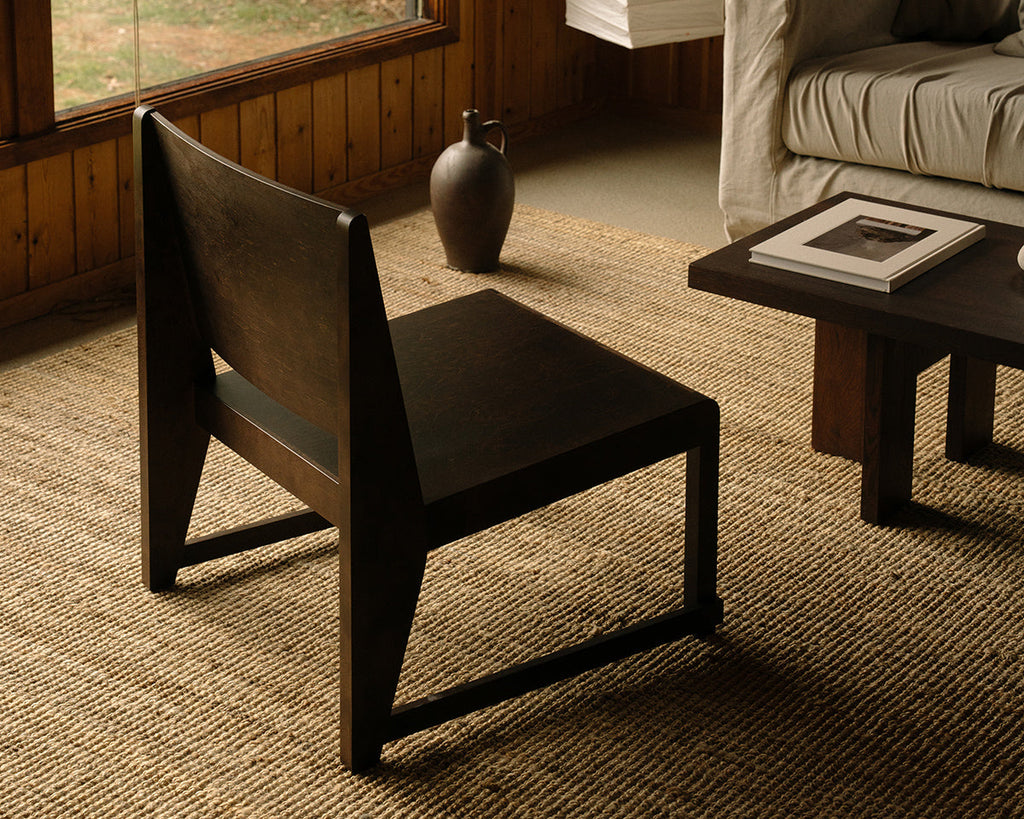 FRAMA - Easy Chair 01 | Dark Brown Birch FRAMA