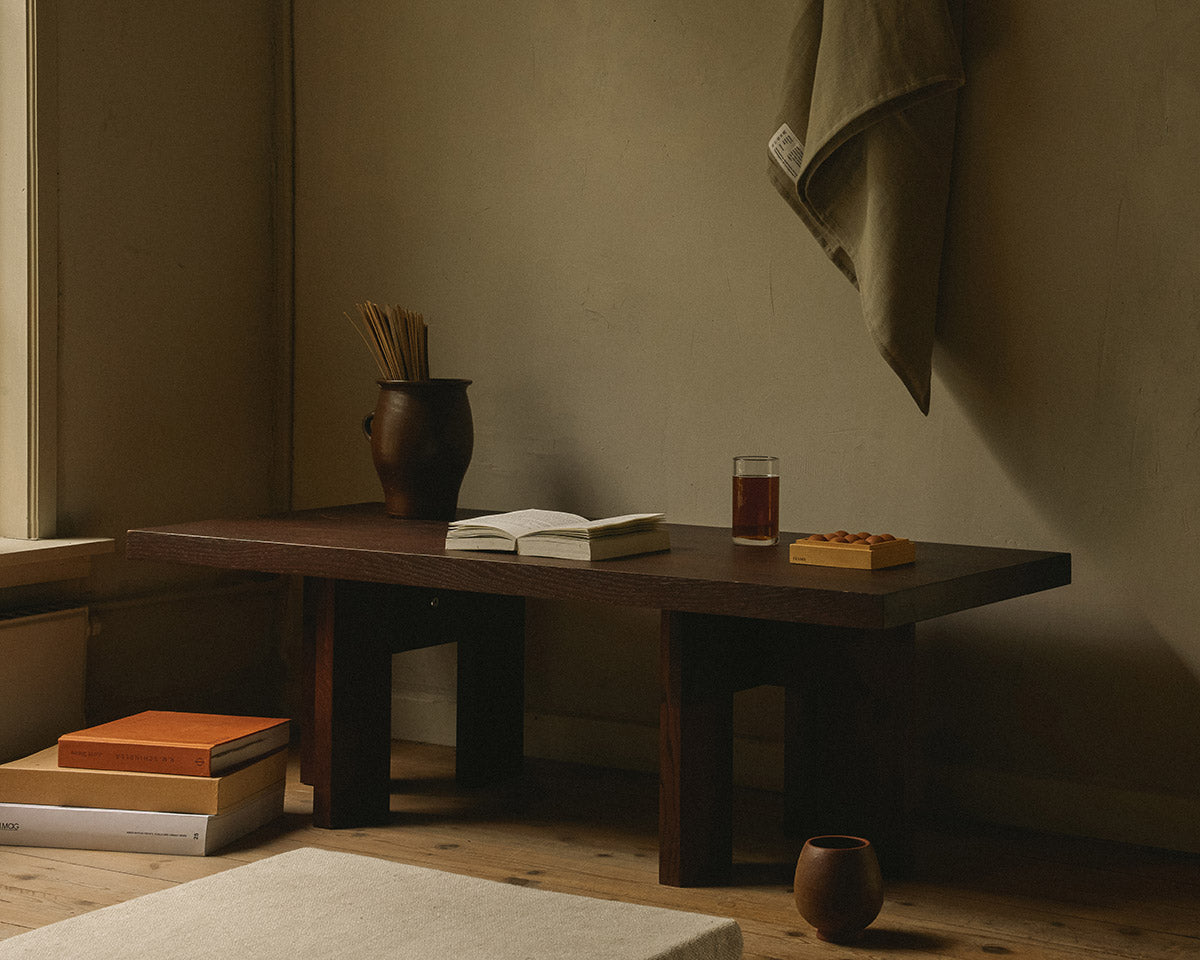 FRAMA - Farmhouse Coffee Table | Dark Oak | Rectangle