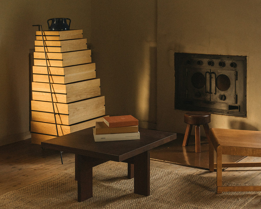 FRAMA - Farmhouse Coffee Table | Dark Oak | Square