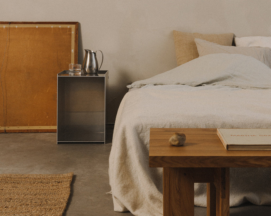 FRAMA - Rivet Box Table | Aluminum FRAMA