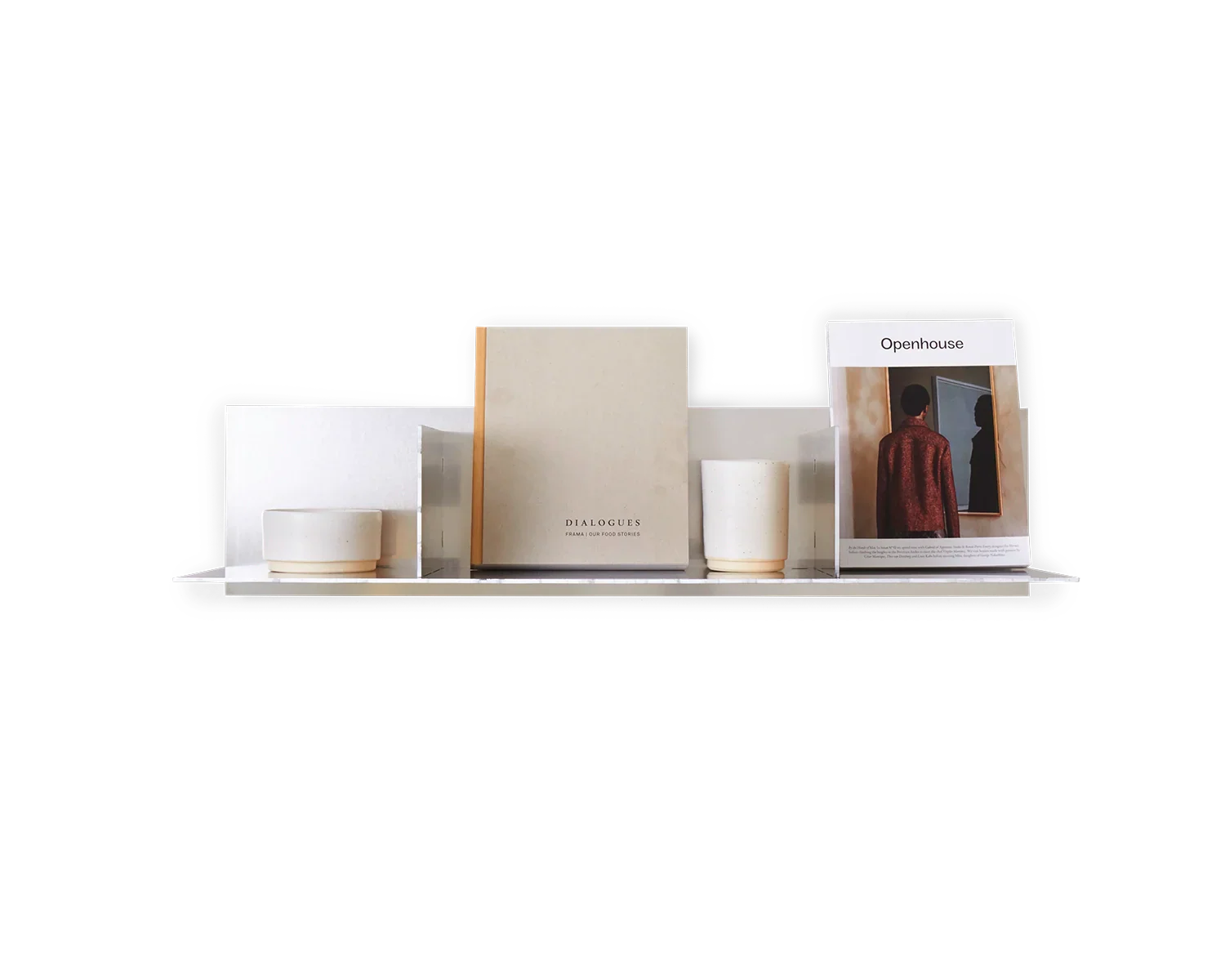 FRAMA - Rivet Shelf | Aluminum | Small