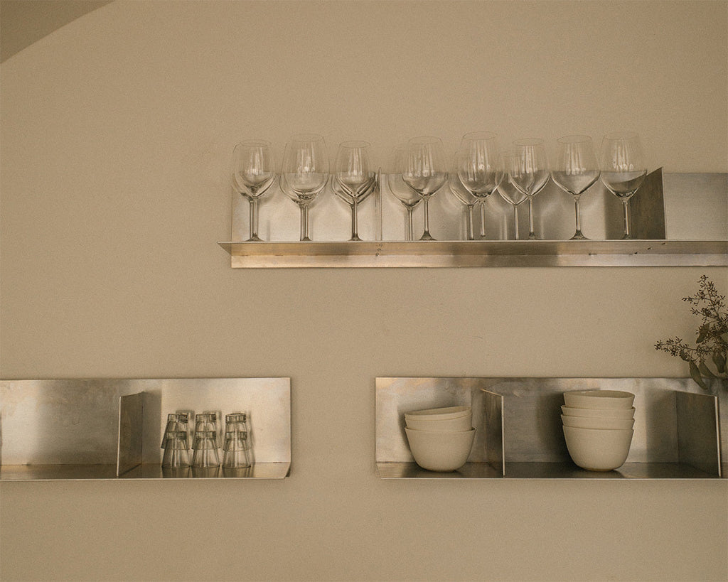 FRAMA - Rivet Shelf | Aluminum | Large