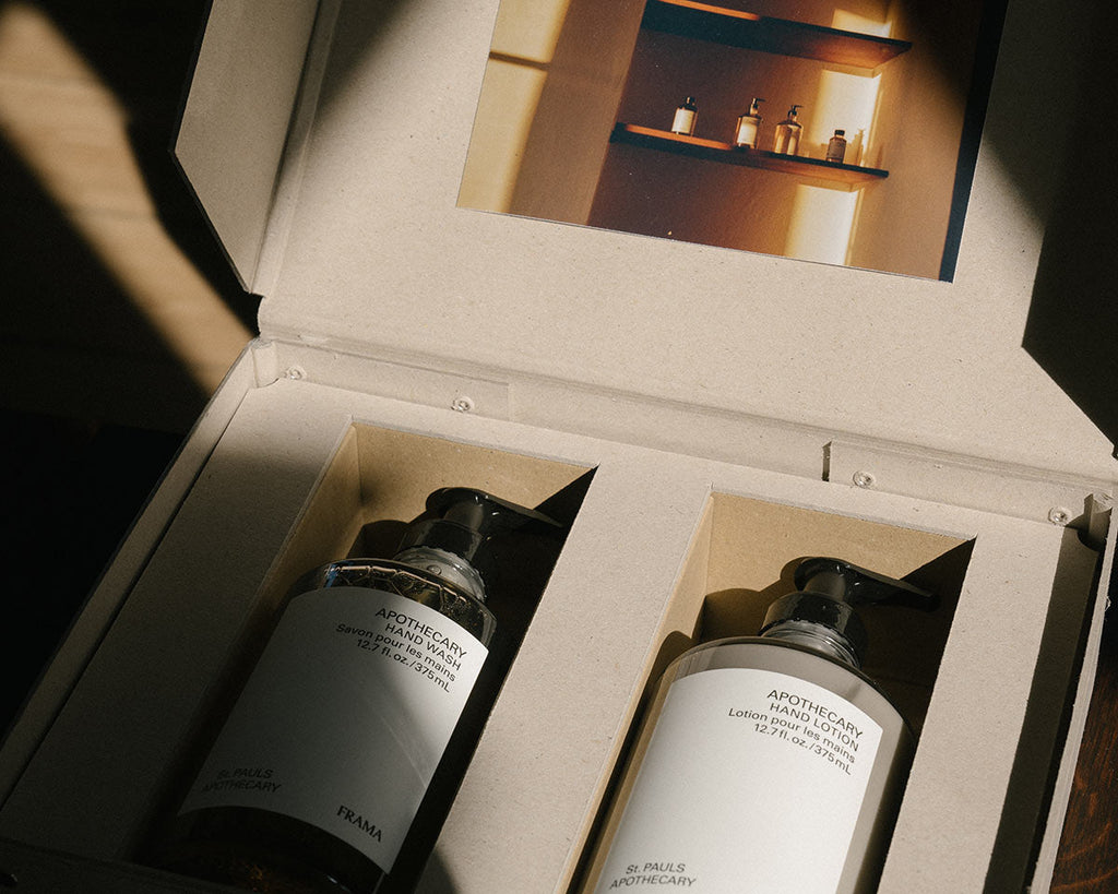 FRAMA - Gift Box: Hand Wash + Hand Lotion | Apothecary St. Paul's Apothecary