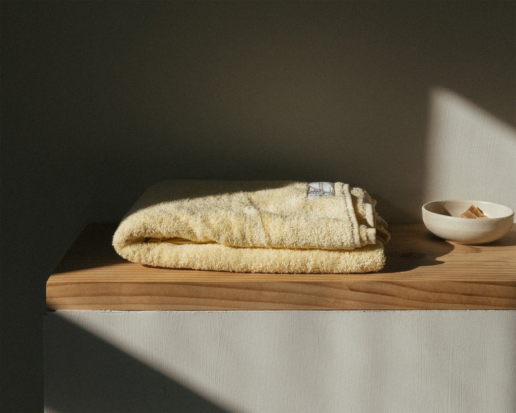 FRAMA - Heavy Towel Set | Pale Yellow Frama