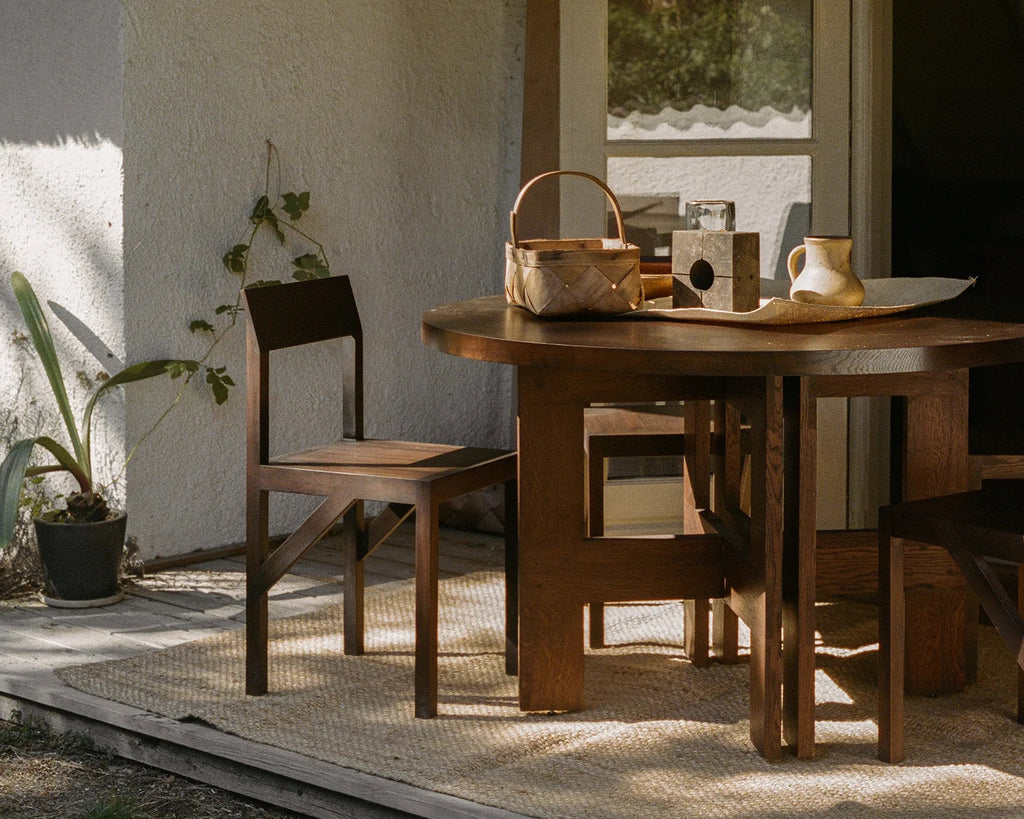 FRAMA - Bracket Chair | Dark Brown Ash FRAMA
