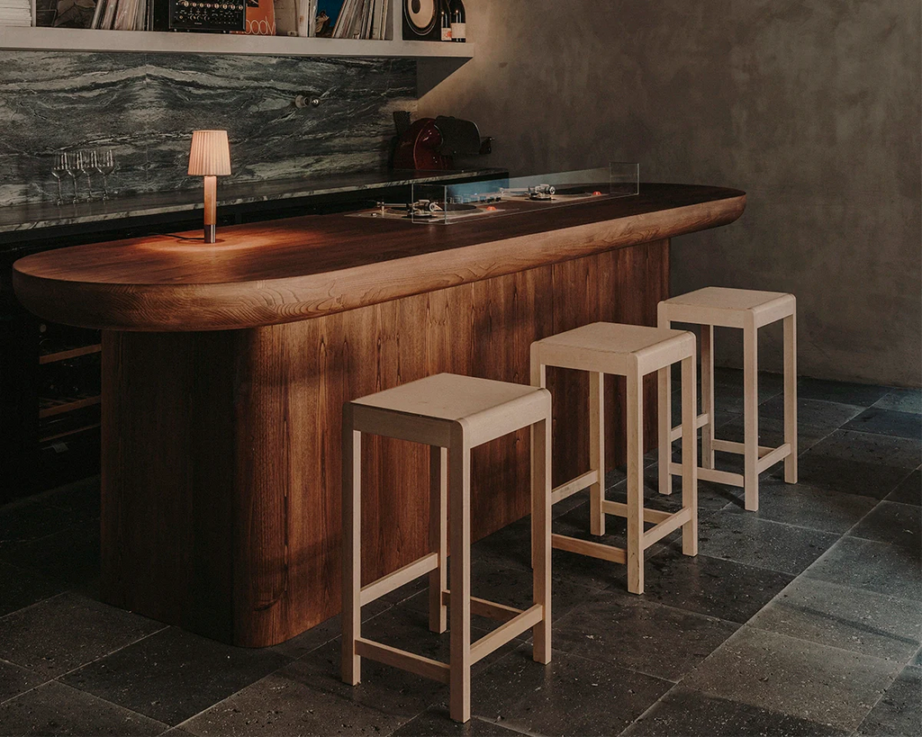 FRAMA - Stool 01 | Natural Birch | H76 FRAMA