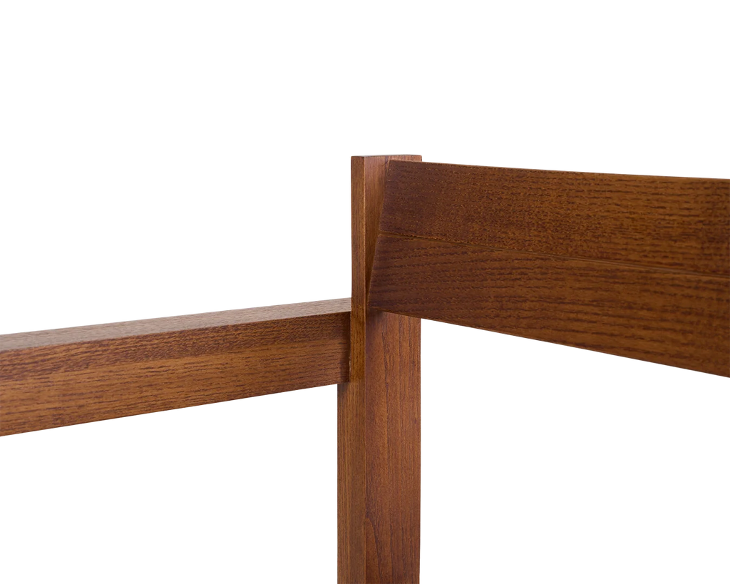 FRAMA - Symmetry Armrest Chair | Honey Ash Wood / Oat Fabric FRAMA