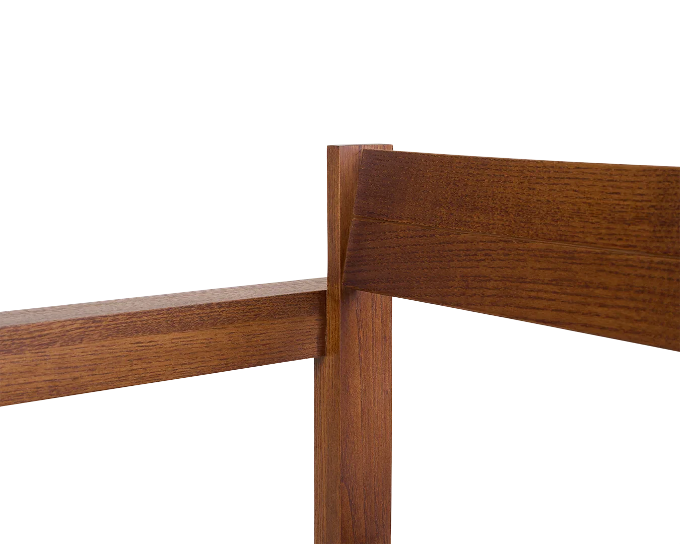 FRAMA - Symmetry Armrest Chair | Honey Ash Wood / Oat Fabric