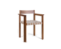 FRAMA - Symmetry Armrest Chair | Honey Ash Wood / Oat Fabric