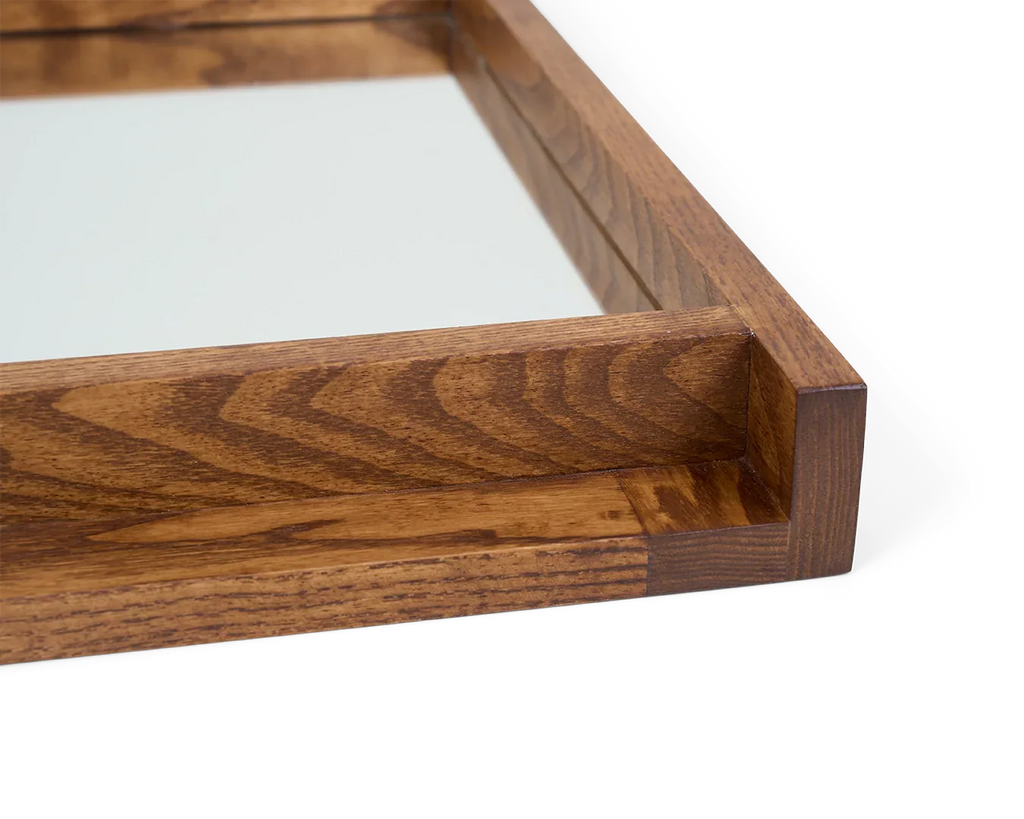 FRAMA - Symmetry Mirror | Honey Ash Wood | Small