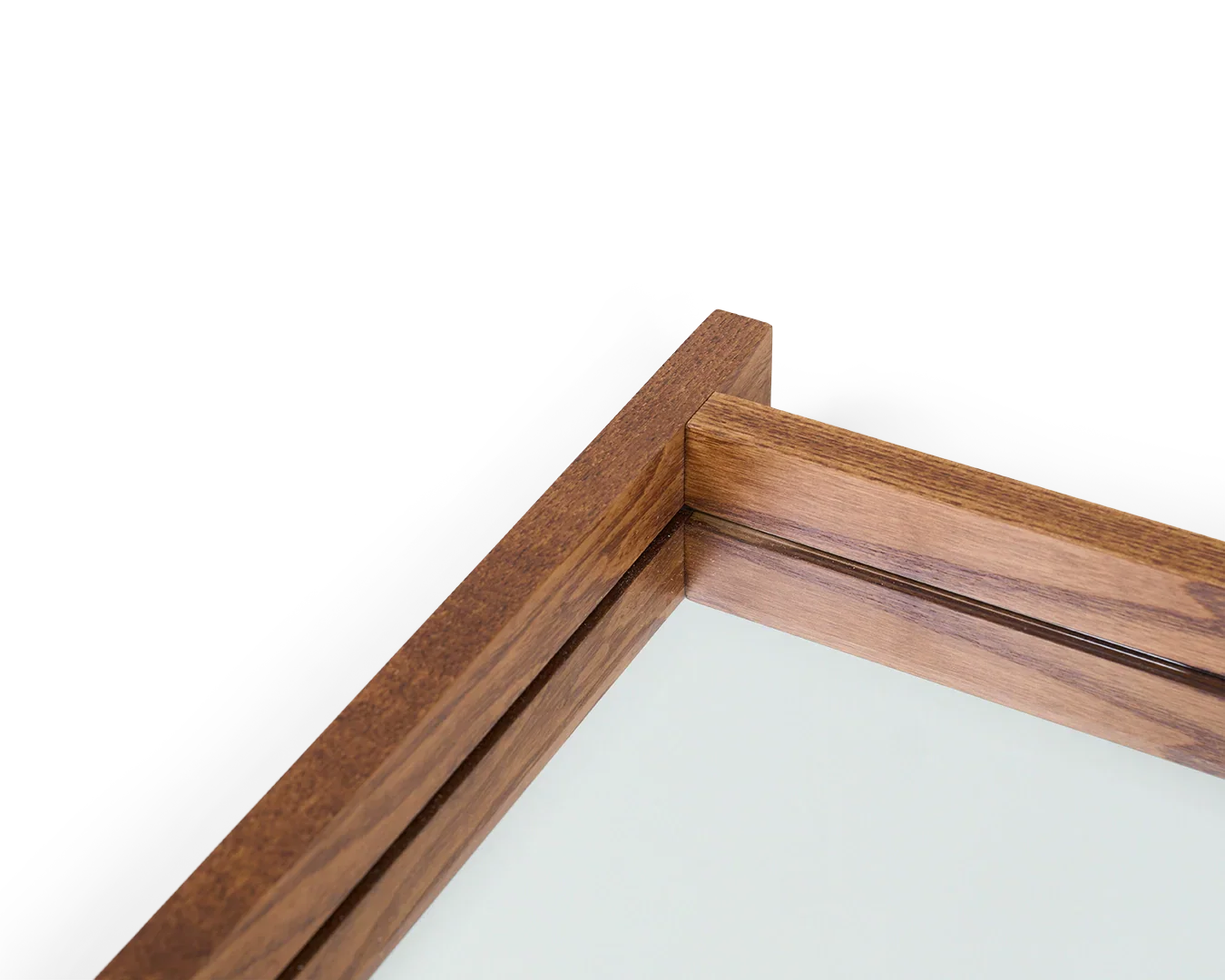 FRAMA - Symmetry Mirror | Honey Ash Wood | Small