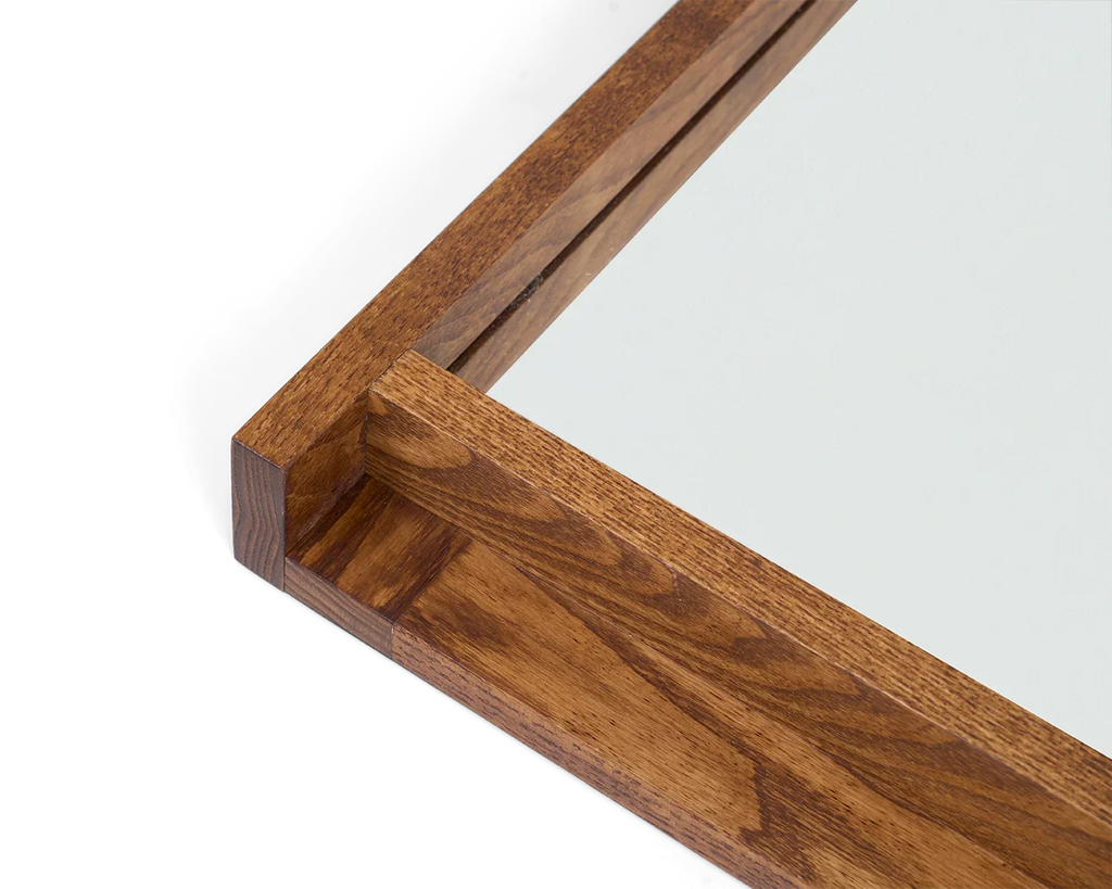 FRAMA - Symmetry Mirror | Honey Ash Wood | Small