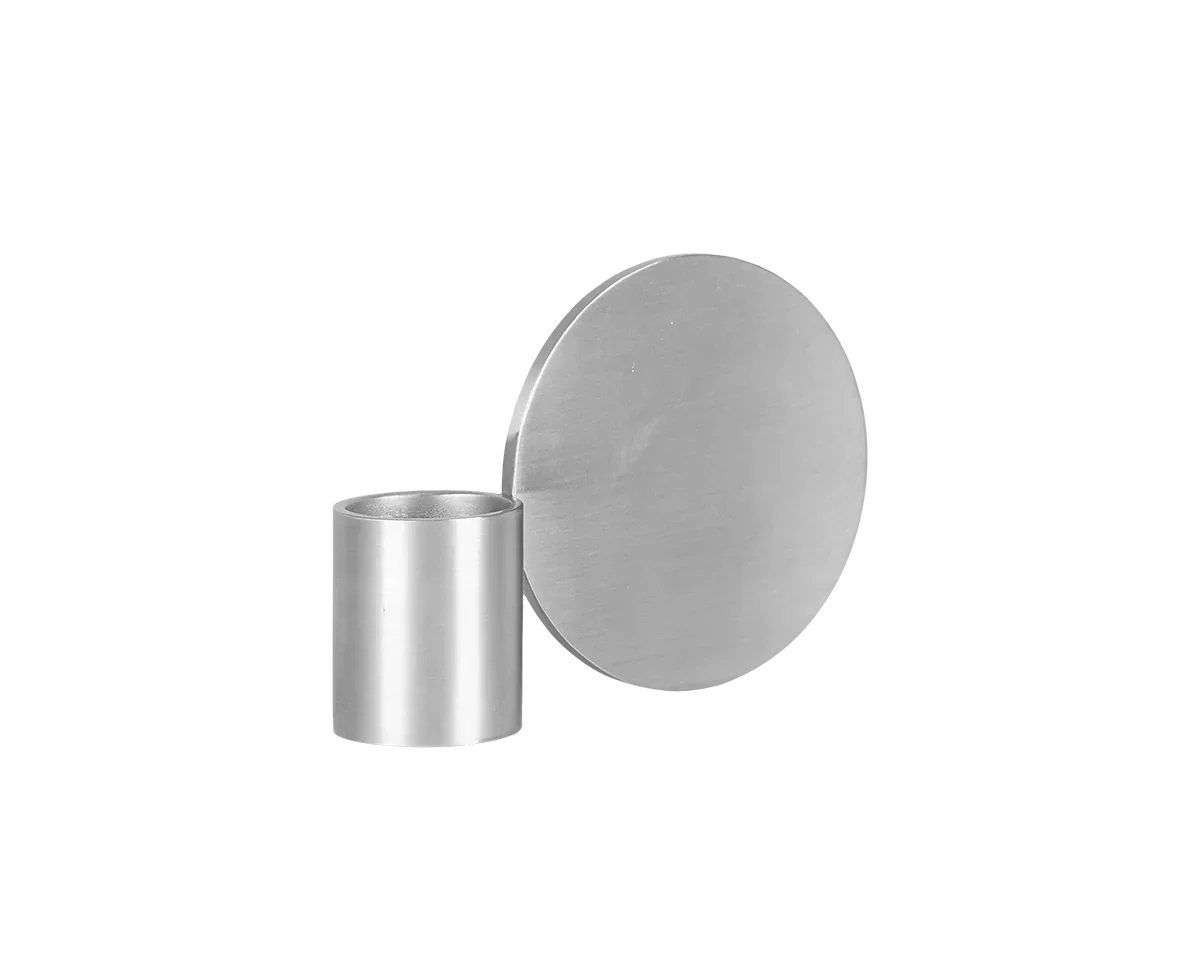 FRAMA - Fundament Candle Holder | Stainless Steel | Form 3 Frama