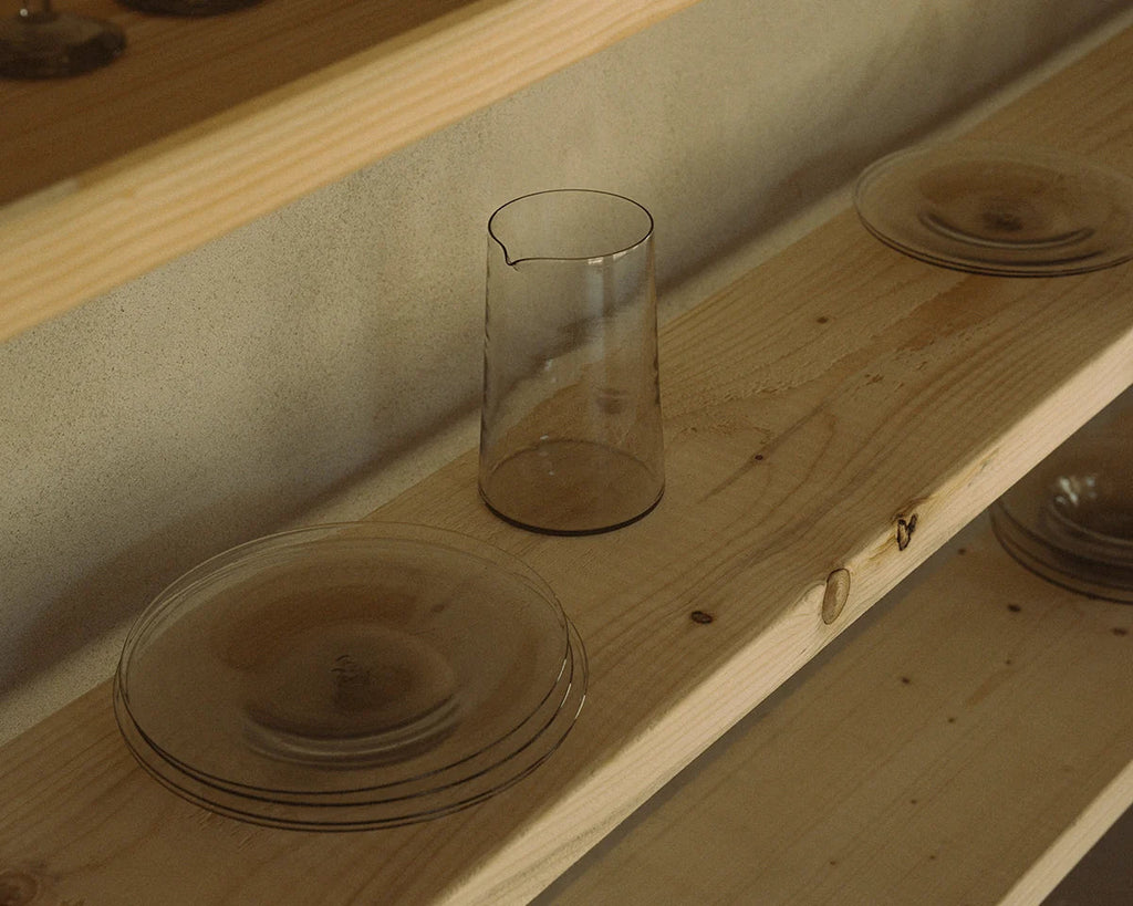 FRAMA - Isle Glass Pitcher | Light Smoke Frama