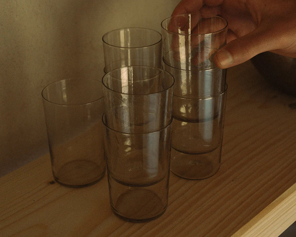 FRAMA - Isle Glass Set of Two | Light Smoke Frama