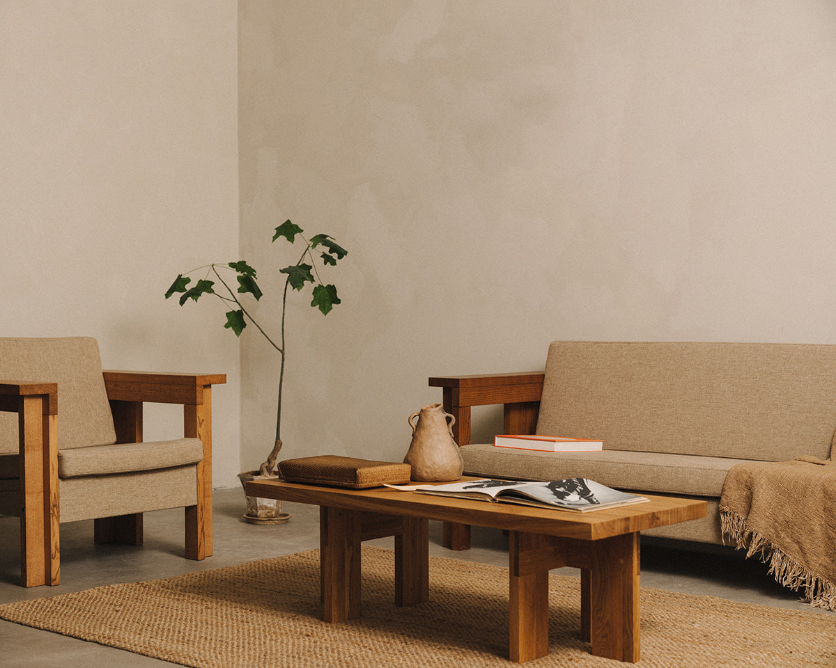FRAMA - Farmhouse Coffee Table | Natural Oak | Rectangle FRAMA