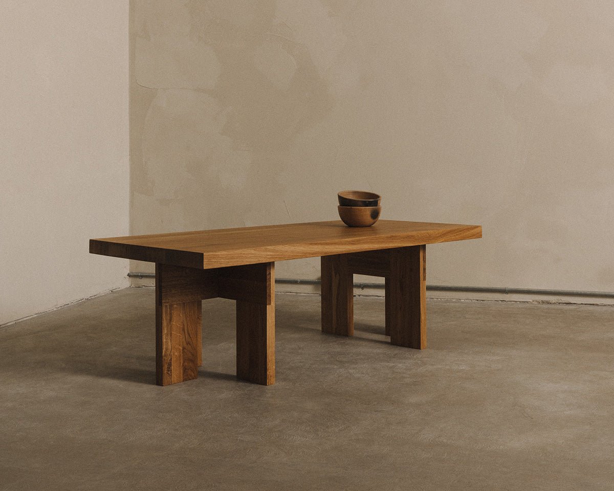 FRAMA - Farmhouse Coffee Table | Natural Oak | Rectangle FRAMA