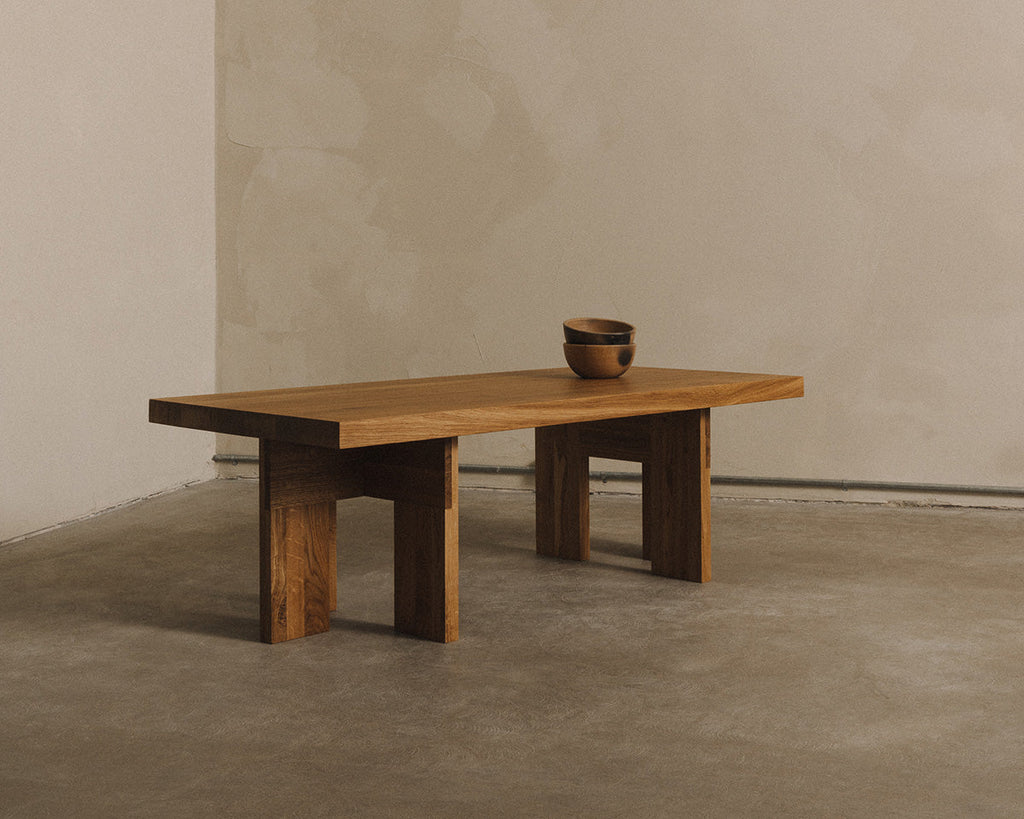 FRAMA - Farmhouse Coffee Table | Natural Oak | Rectangle