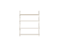 FRAMA - Shelf Library Single Section | Warm White Steel | H108.4 / W80