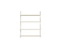 FRAMA - Shelf Library Single Section | Warm White Steel | H108.4 / W80 FRAMA