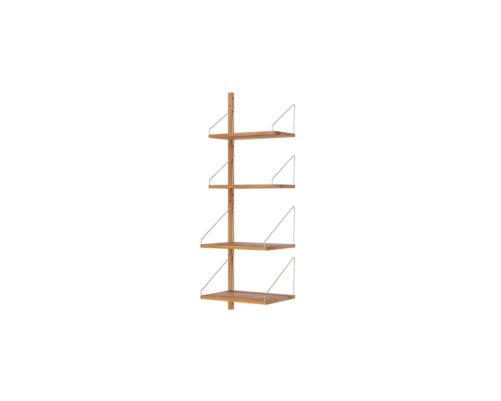 FRAMA - Shelf Library Add-on Section | Natural Oak | H114.8 / W40