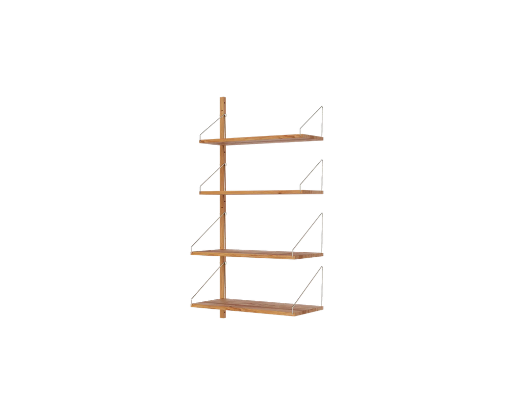 FRAMA - Shelf Library Add-on Section | Natural Oak | H114.8 / W60 FRAMA