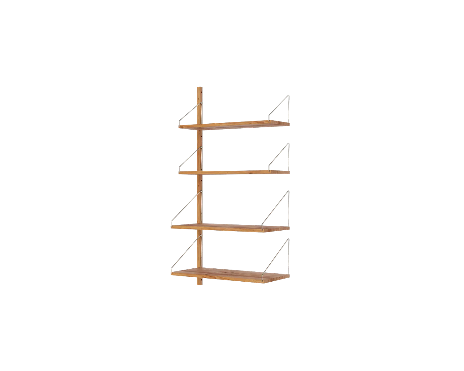 FRAMA - Shelf Library Add-on Section | Natural Oak | H114.8 / W60