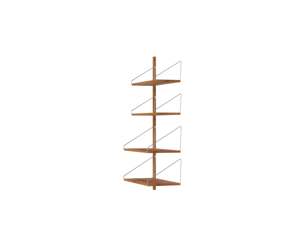 FRAMA - Shelf Library Add-on Section | Natural Oak | H114.8 / W60