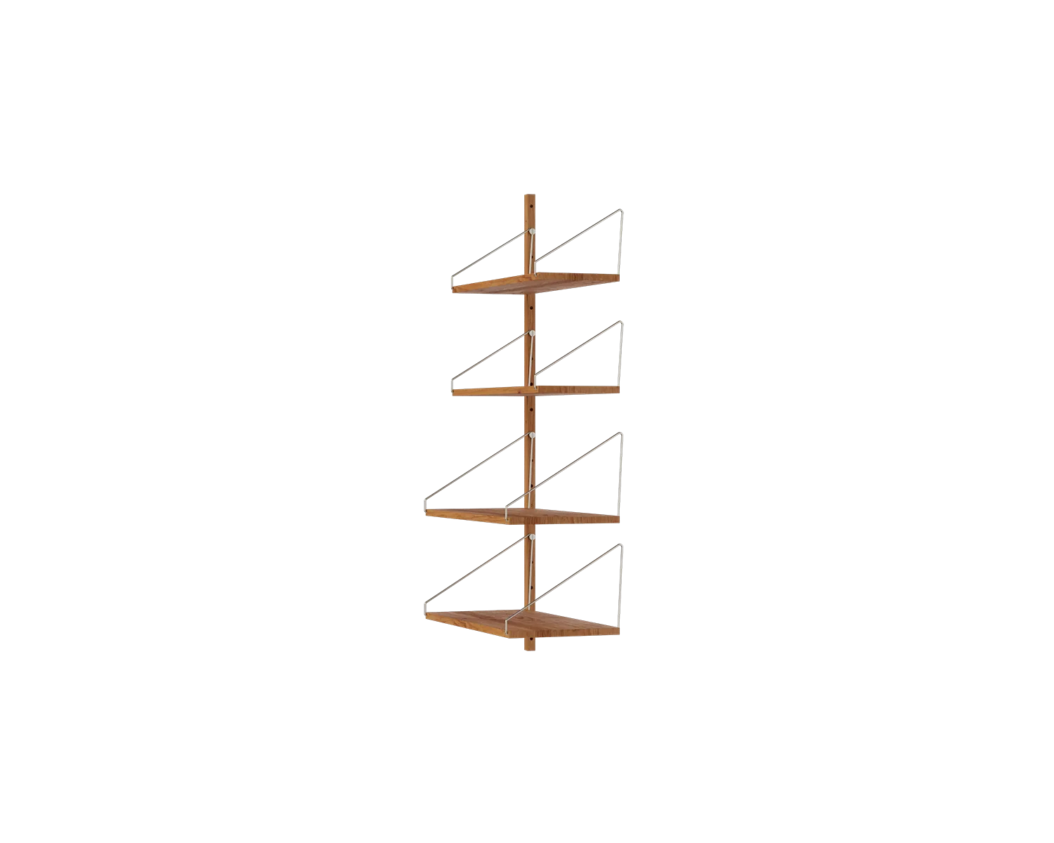 FRAMA - Shelf Library Add-on Section | Natural Oak | H114.8 / W60