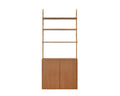 Shelf Library Medium Cabinet Section | Natural Oak | H1852 / W80 Frama