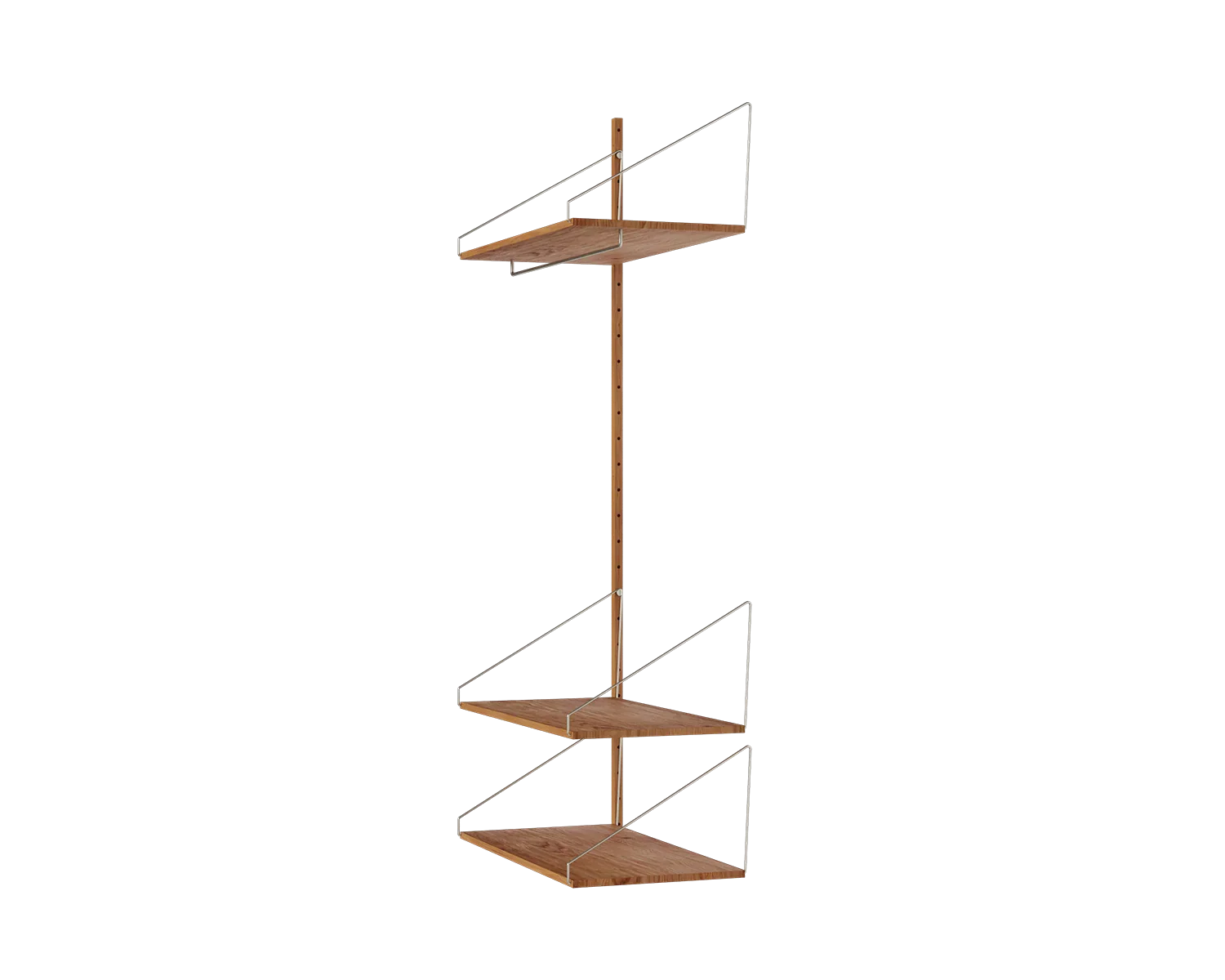 FRAMA - Shelf Library Add-on Hanger Section | Natural Oak | H185.2 / W80