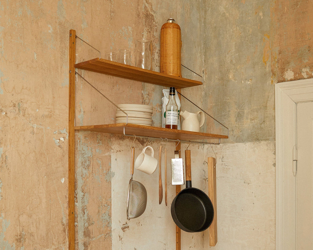 FRAMA - Library Hanger Shelf | Natural Oak | D40 / W80