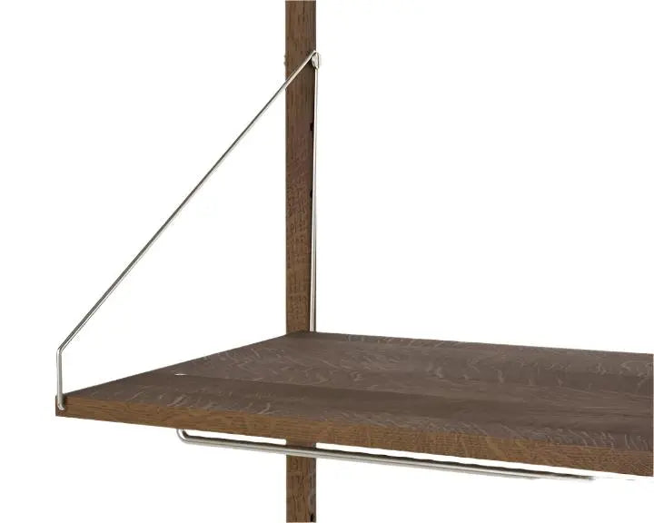 Shelf Library Medium Cabinet Section | Dark Oak | H1852 / W80 Frama