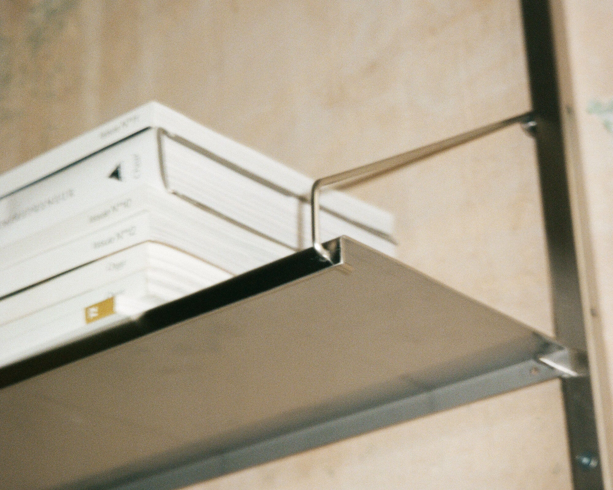 FRAMA - Library Shelf | Stainless Steel | D20 / W80