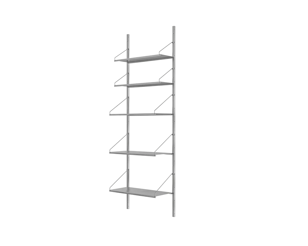 FRAMA - Shelf Library Single Section | Stainless Steel | H185.2 / W60