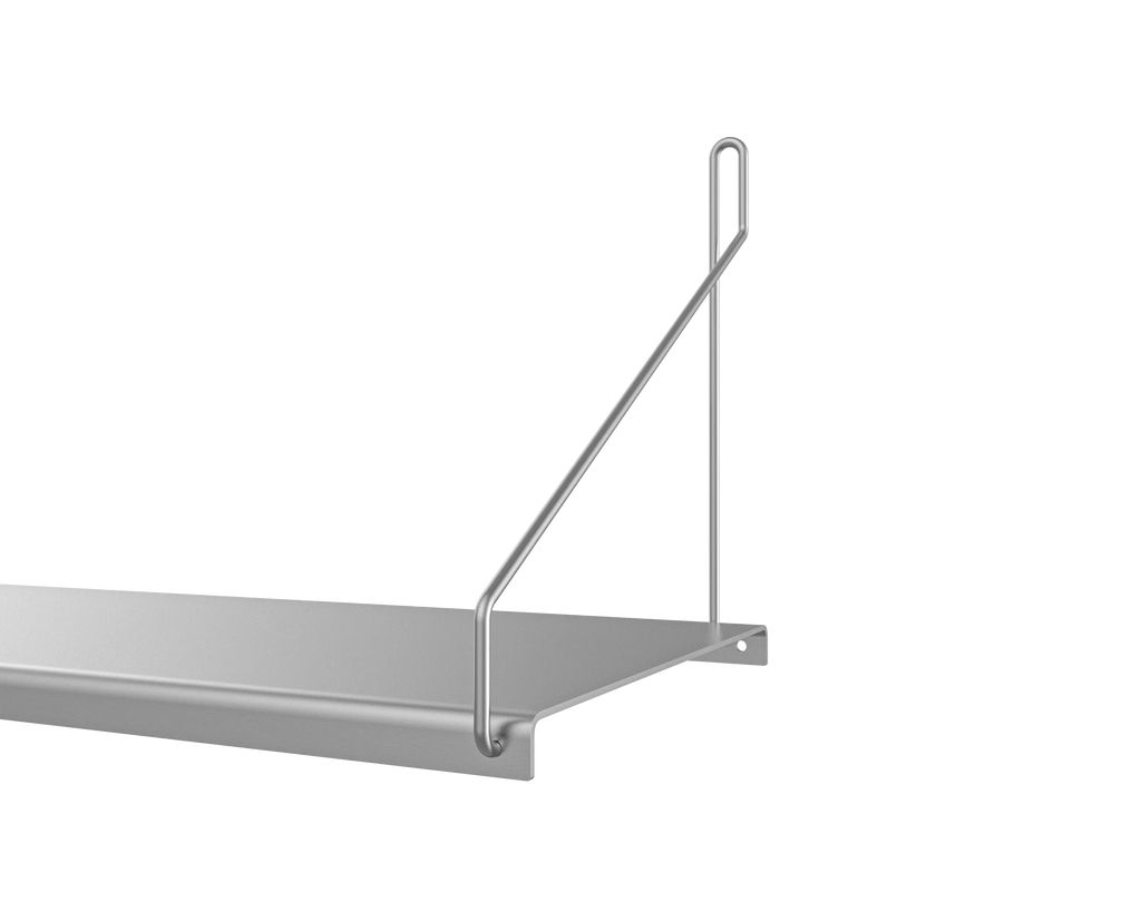 FRAMA - Single Shelf | Stainless Steel | D20 / W80