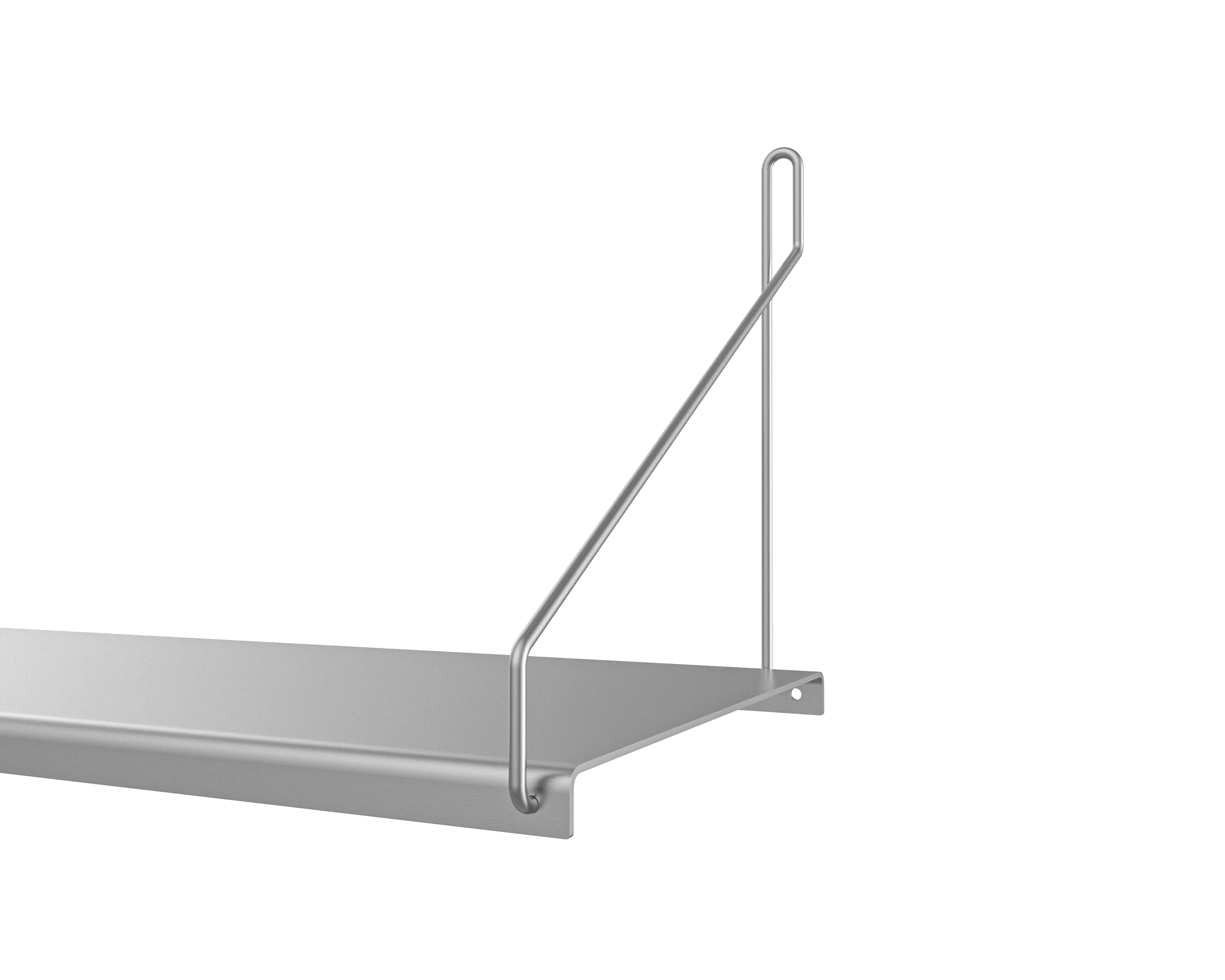 FRAMA - Single Shelf | Stainless Steel | D20 / W80