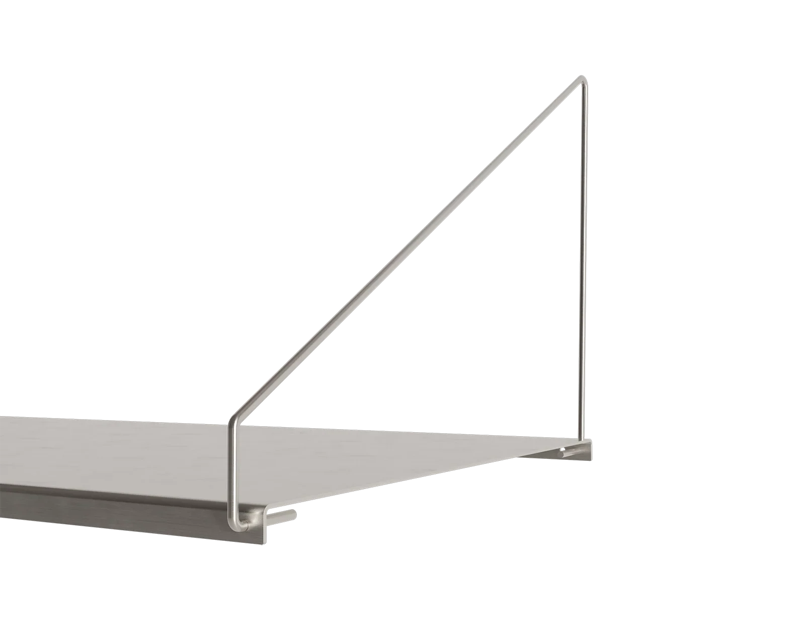 FRAMA - Library Desk Shelf | Stainless Steel | D40 / W80