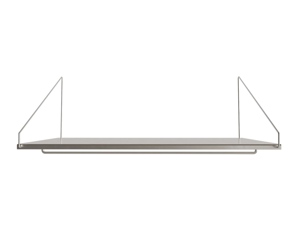 FRAMA - Library Hanger Shelf | Stainless Steel | D40 / W80 FRAMA