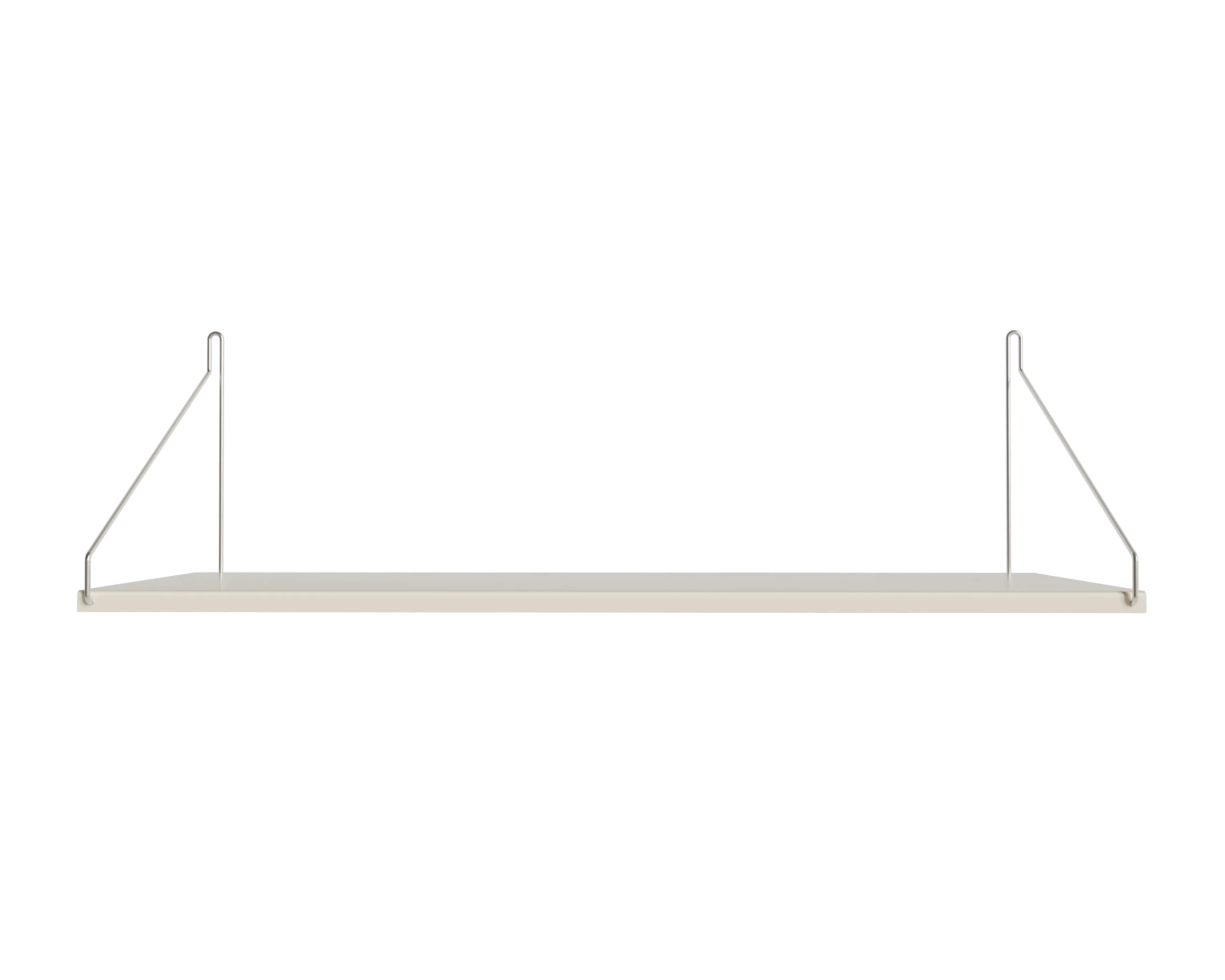 FRAMA - Single Shelf | Warm White Steel | D27 / W80