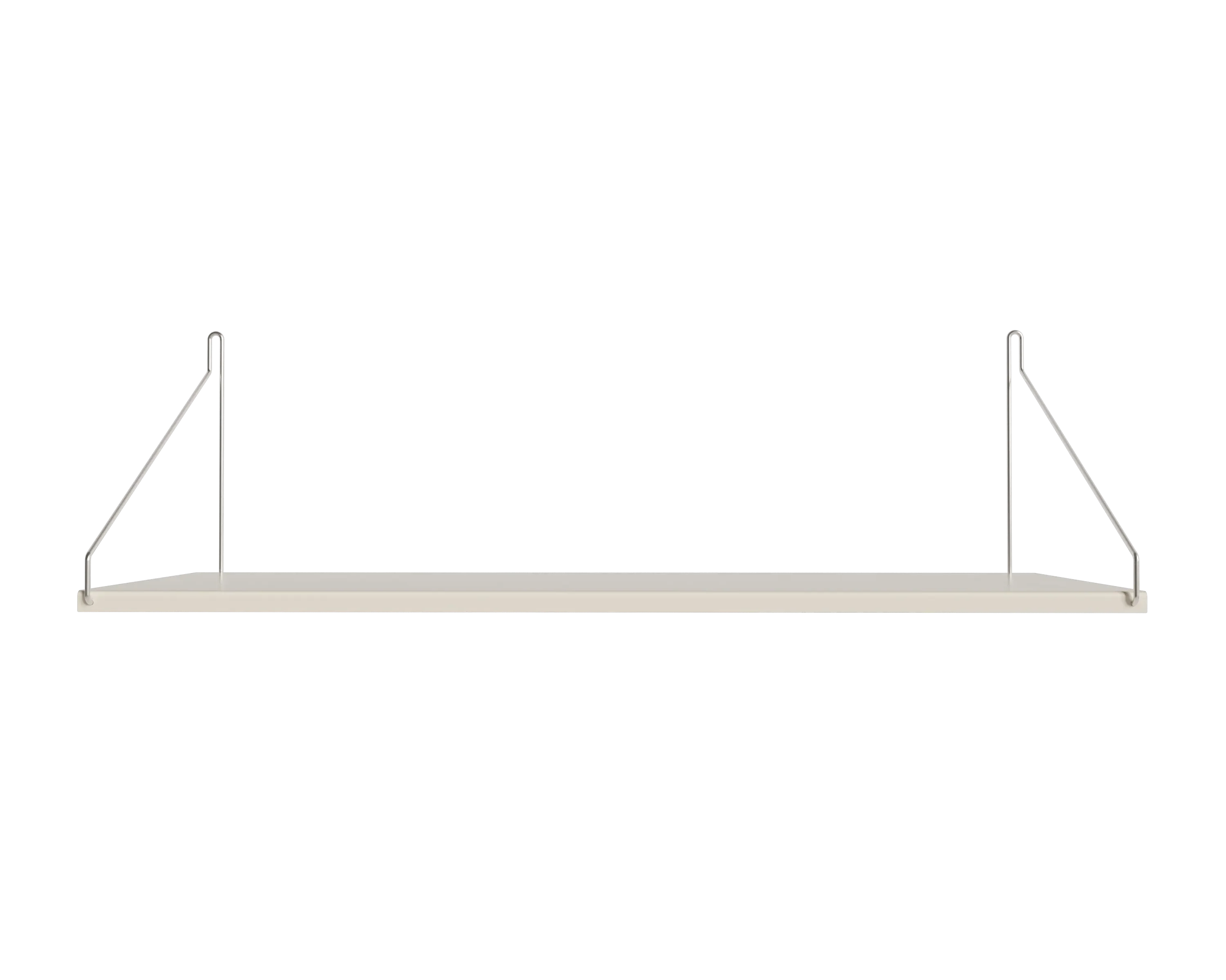 FRAMA - Single Shelf | Warm White Steel | D27 / W80 FRAMA