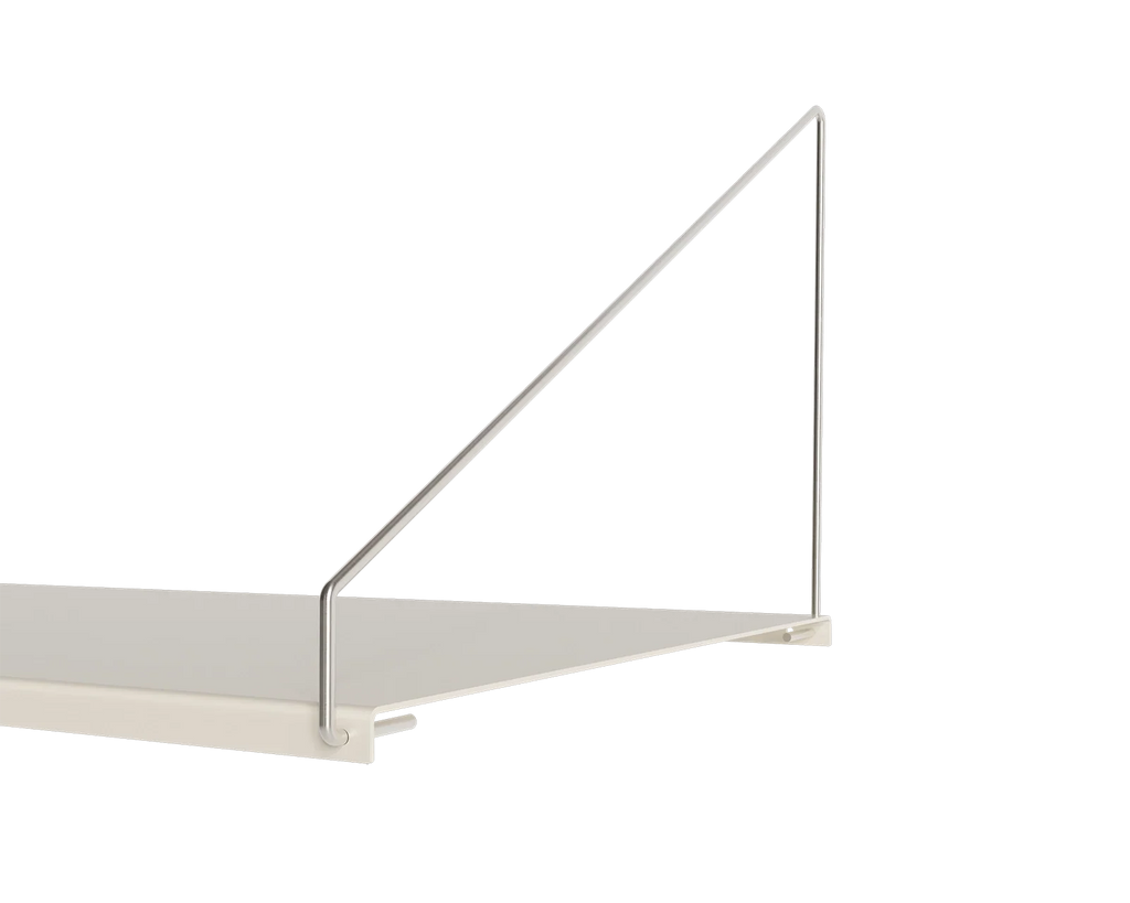 FRAMA - Library Desk Shelf | Warm White Steel | D40 / W80