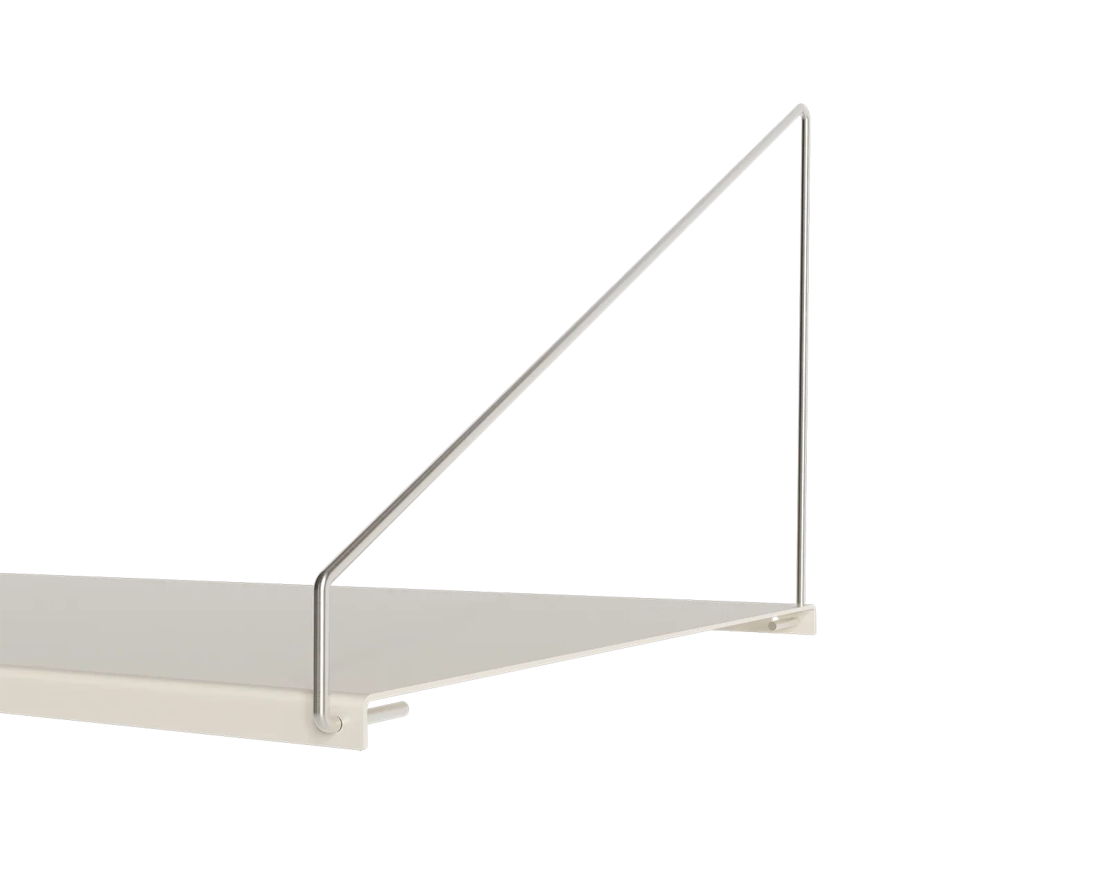 FRAMA - Library Desk Shelf | Warm White Steel | D40 / W80