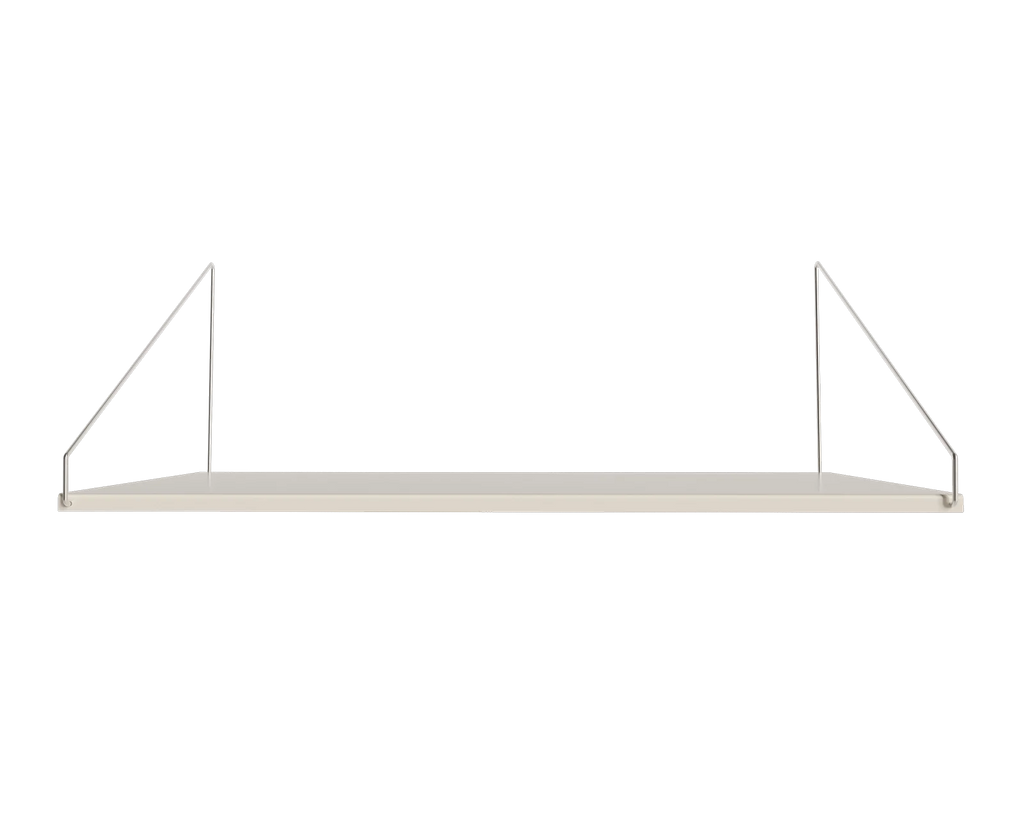 FRAMA - Library Desk Shelf | Warm White Steel | D40 / W80 FRAMA