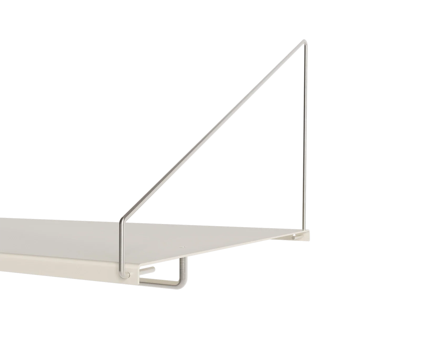 FRAMA - Library Hanger Shelf | Warm White Steel | D40 / W80