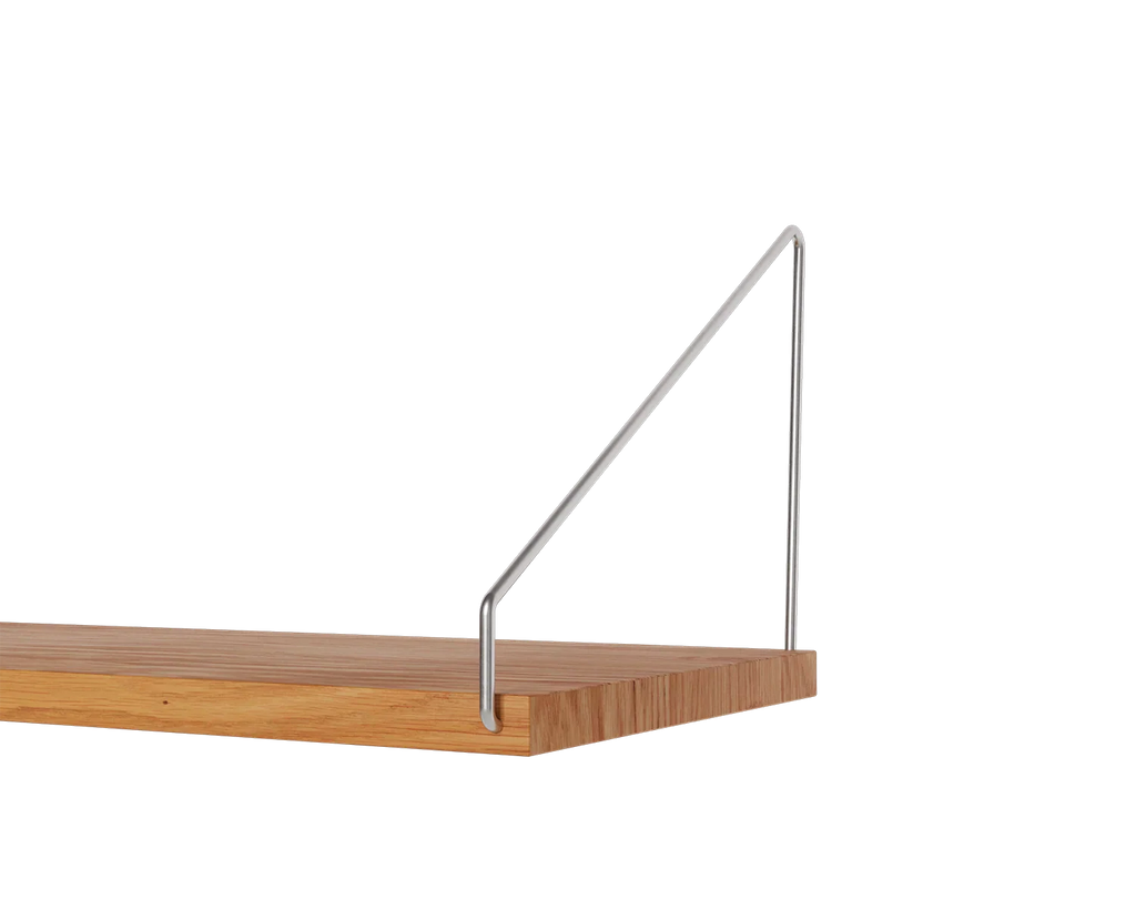 FRAMA - Library Shelf | Natural Oak | D20 / W60