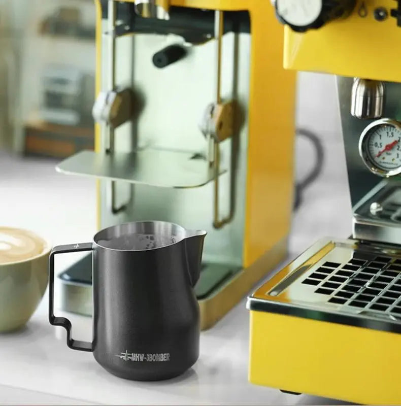 MHW-3BOMBER Turbo Milk Pitcher matt black 350 ml MHW-3BOMBER