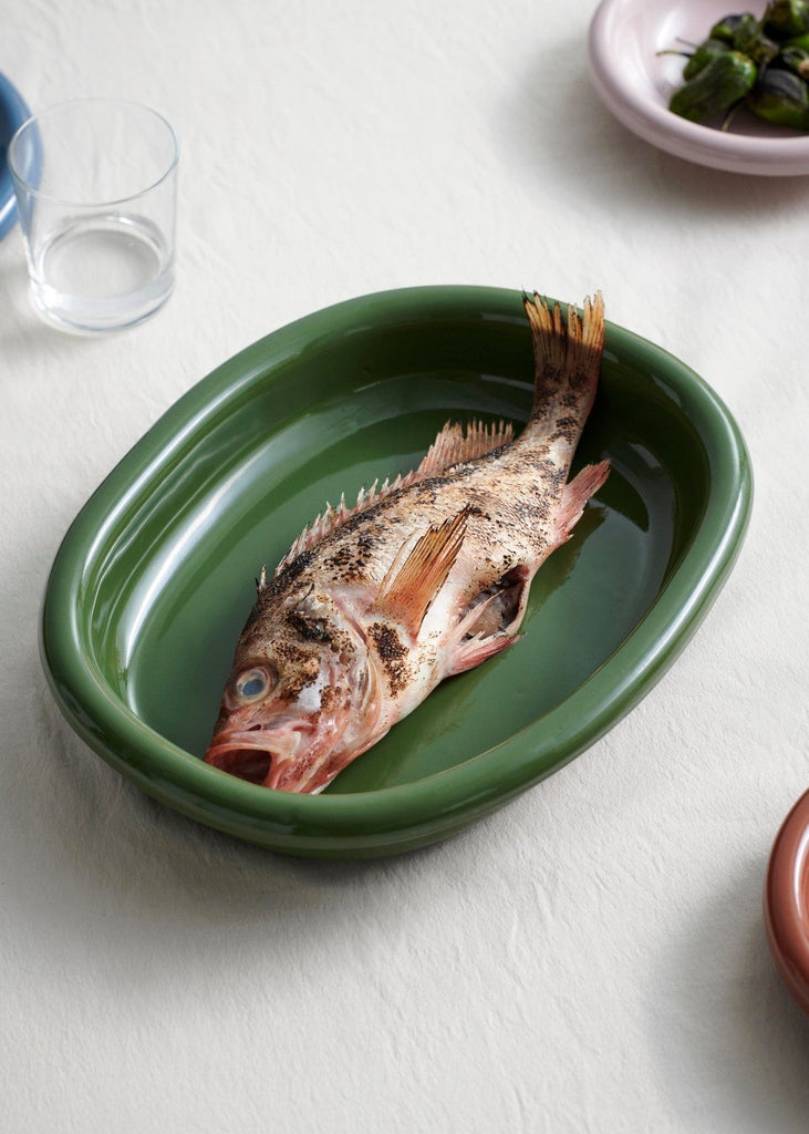 Barro Oval Dish HAY